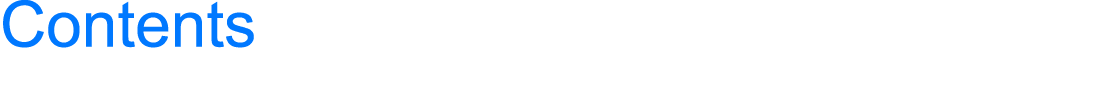 Contents