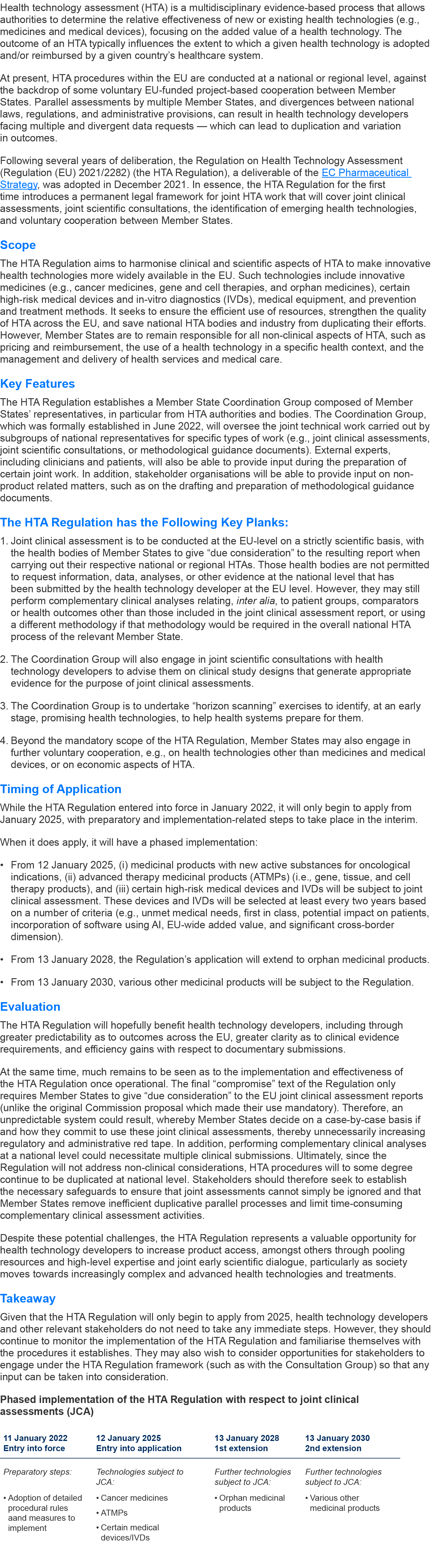 Health technology assessment (HTA) is a multidisciplinary evidence-based process that allows authorities to determine...