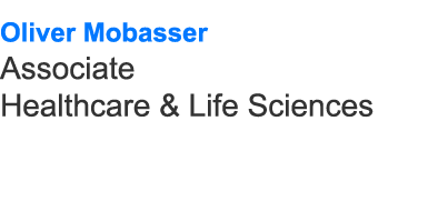 Oliver Mobasser Associate Healthcare & Life Sciences
