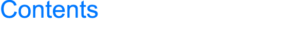 Contents