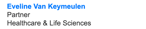 Eveline Van Keymeulen Partner Healthcare & Life Sciences