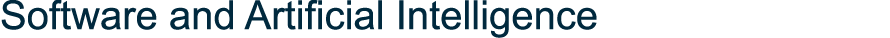 Software and Artificial Intelligence